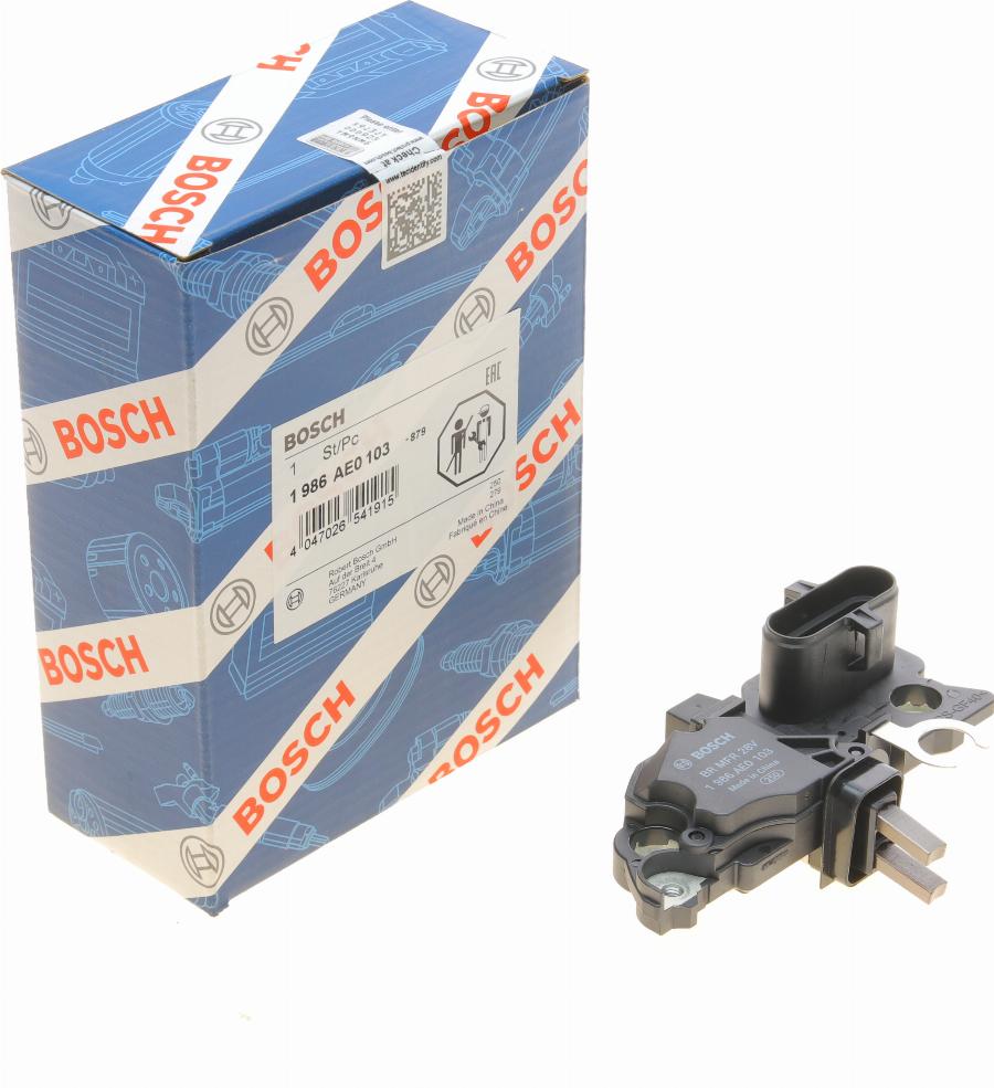 BOSCH 1 986 AE0 103 - Ģeneratora sprieguma regulators www.autospares.lv