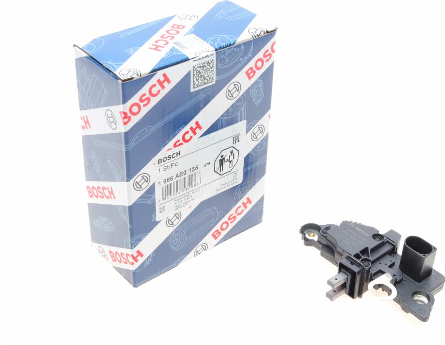 BOSCH 1 986 AE0 135 - Ģeneratora sprieguma regulators www.autospares.lv