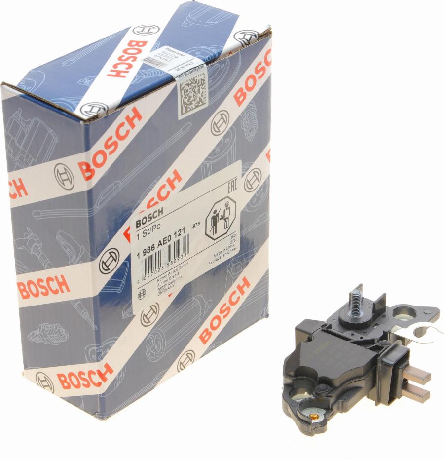 BOSCH 1 986 AE0 121 - Ģeneratora sprieguma regulators www.autospares.lv