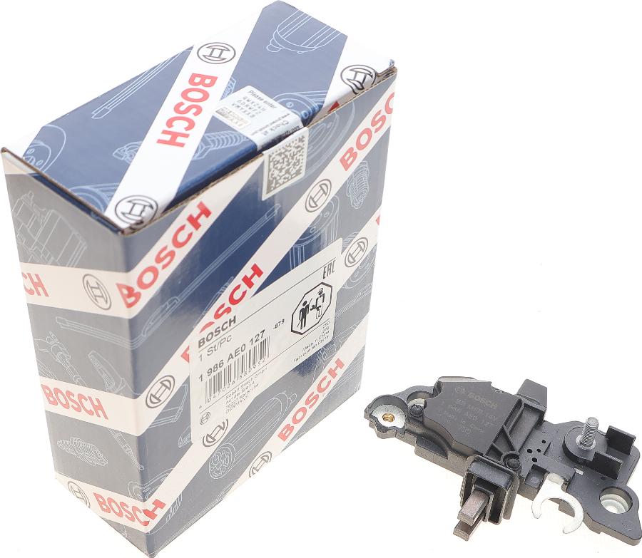 BOSCH 1 986 AE0 127 - Voltage regulator, alternator www.autospares.lv