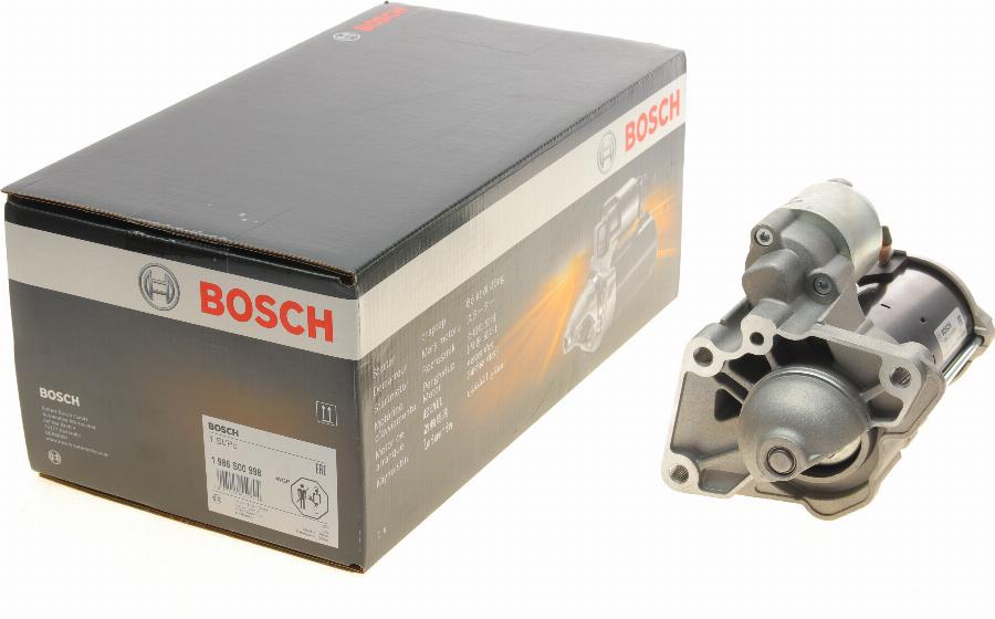 BOSCH 1 986 S00 998 - Starteris autospares.lv