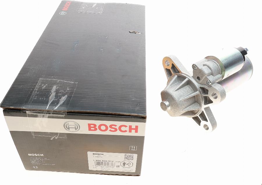 BOSCH 1 986 S00 912 - Стартер www.autospares.lv