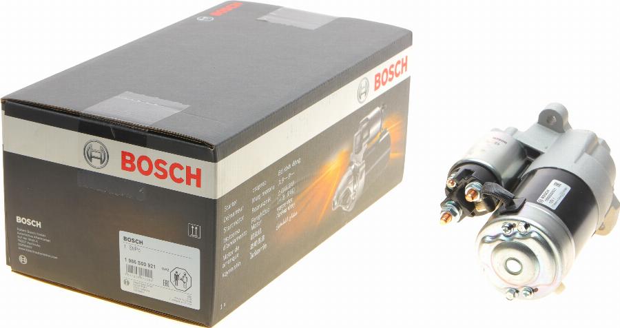 BOSCH 1 986 S00 921 - Starteris www.autospares.lv