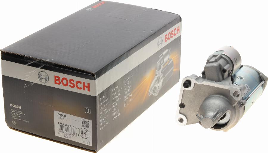 BOSCH 1 986 S00 927 - Starteris www.autospares.lv