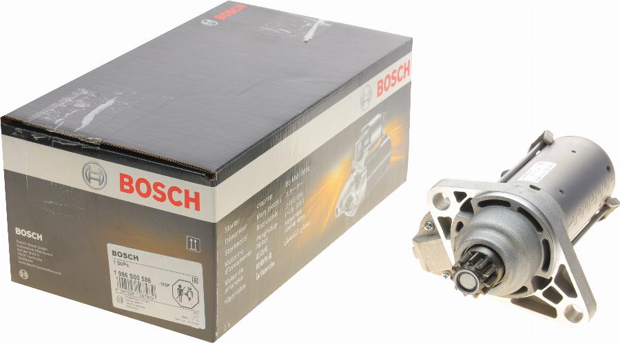 BOSCH 1 986 S00 586 - Starteris www.autospares.lv