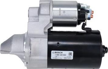 BOSCH 1 986 S00 660 - Starteris www.autospares.lv