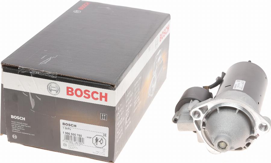 BOSCH 1 986 S00 760 - Starteris www.autospares.lv