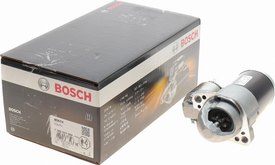 BOSCH 1 986 S01 089 - Starter www.autospares.lv