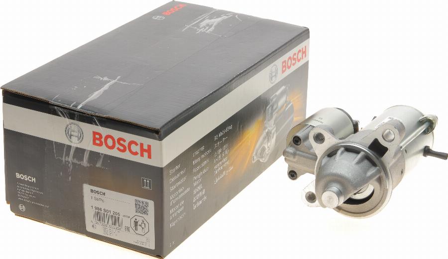 BOSCH 1 986 S01 205 - Starteris www.autospares.lv