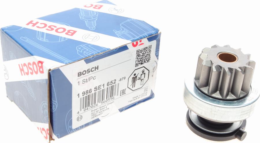 BOSCH 1 986 SE1 652 - Zobrats, Starteris www.autospares.lv