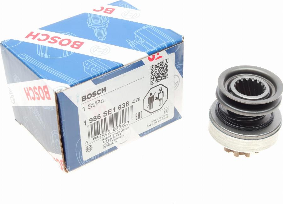 BOSCH 1 986 SE1 638 - Zobrats, Starteris autospares.lv