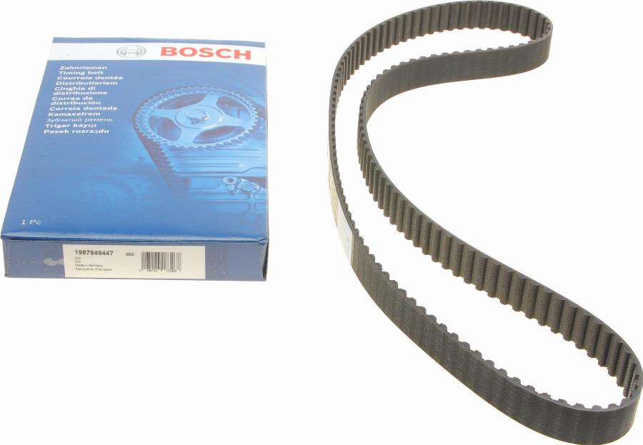 BOSCH 1 987 949 447 - Зубчатый ремень ГРМ www.autospares.lv