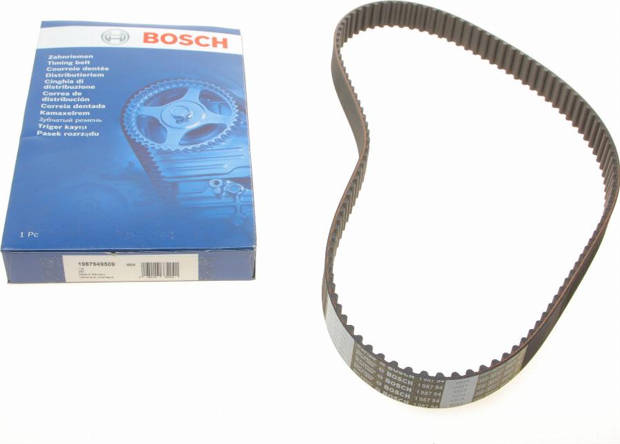 BOSCH 1 987 949 509 - Зубчатый ремень ГРМ www.autospares.lv