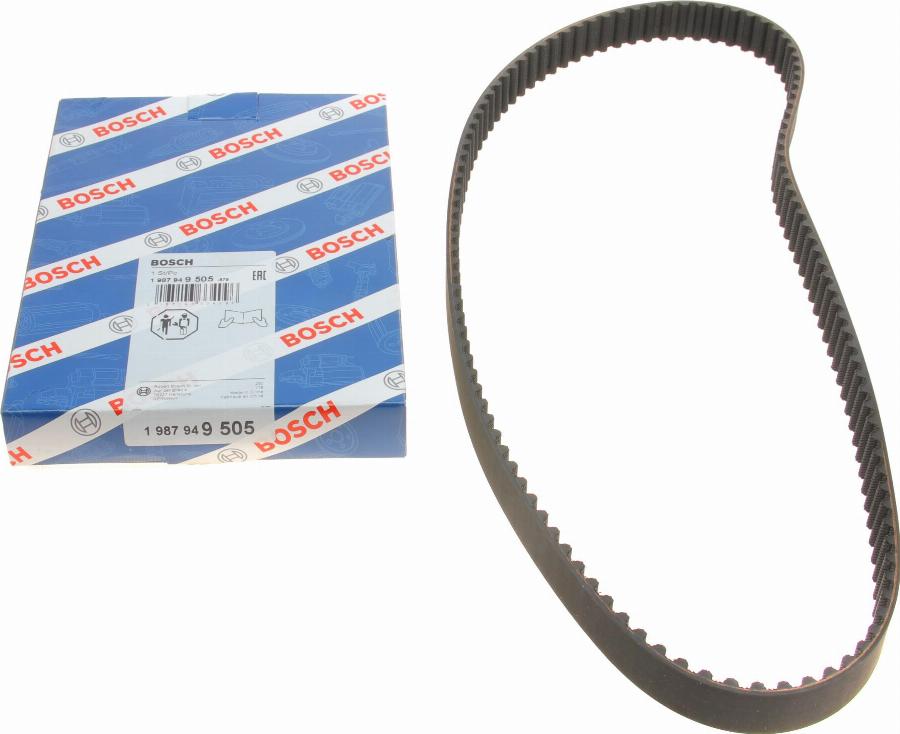 BOSCH 1 987 949 505 - Зубчатый ремень ГРМ www.autospares.lv