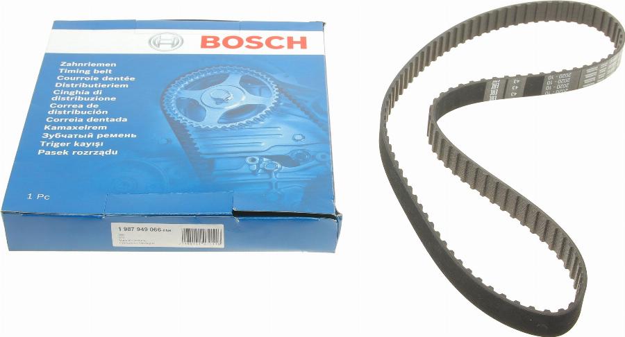 BOSCH 1 987 949 066 - Зубчатый ремень ГРМ www.autospares.lv