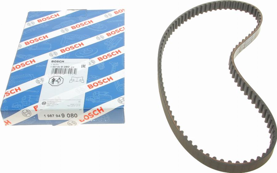 BOSCH 1 987 949 080 - Зубчатый ремень ГРМ www.autospares.lv