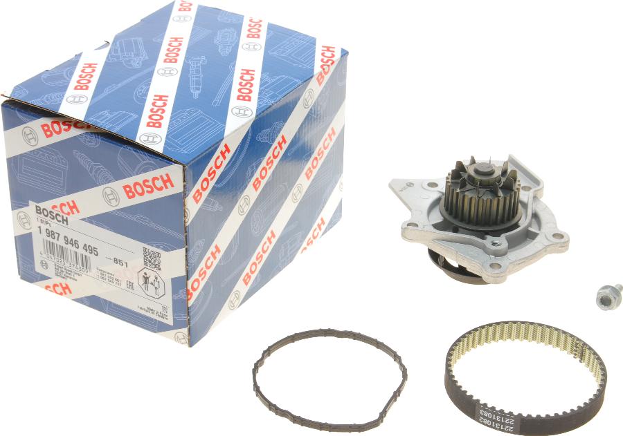 BOSCH 1 987 946 495 - Water Pump & Timing Belt Set www.autospares.lv