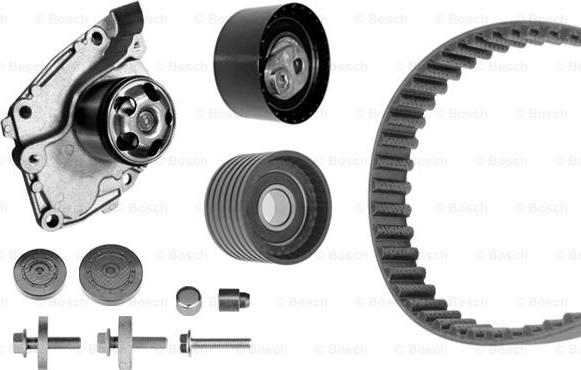 BOSCH 1 987 946 456 - Ūdenssūknis + Zobsiksnas komplekts autospares.lv