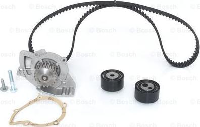 BOSCH 1 987 946 411 - Водяной насос + комплект зубчатого ремня ГРМ www.autospares.lv