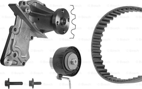 BOSCH 1 987 946 413 - Водяной насос + комплект зубчатого ремня ГРМ www.autospares.lv