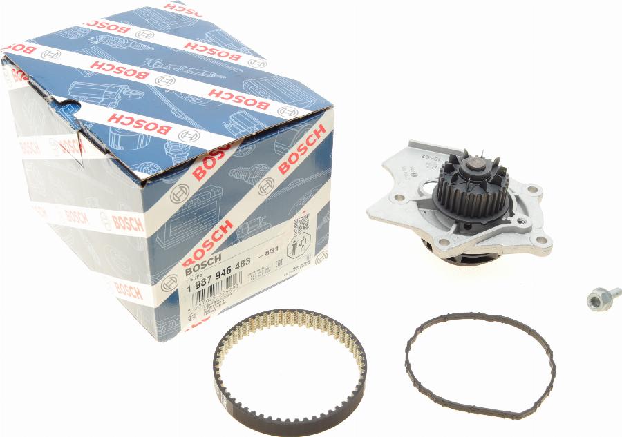 BOSCH 1 987 946 483 - Water Pump & Timing Belt Set www.autospares.lv