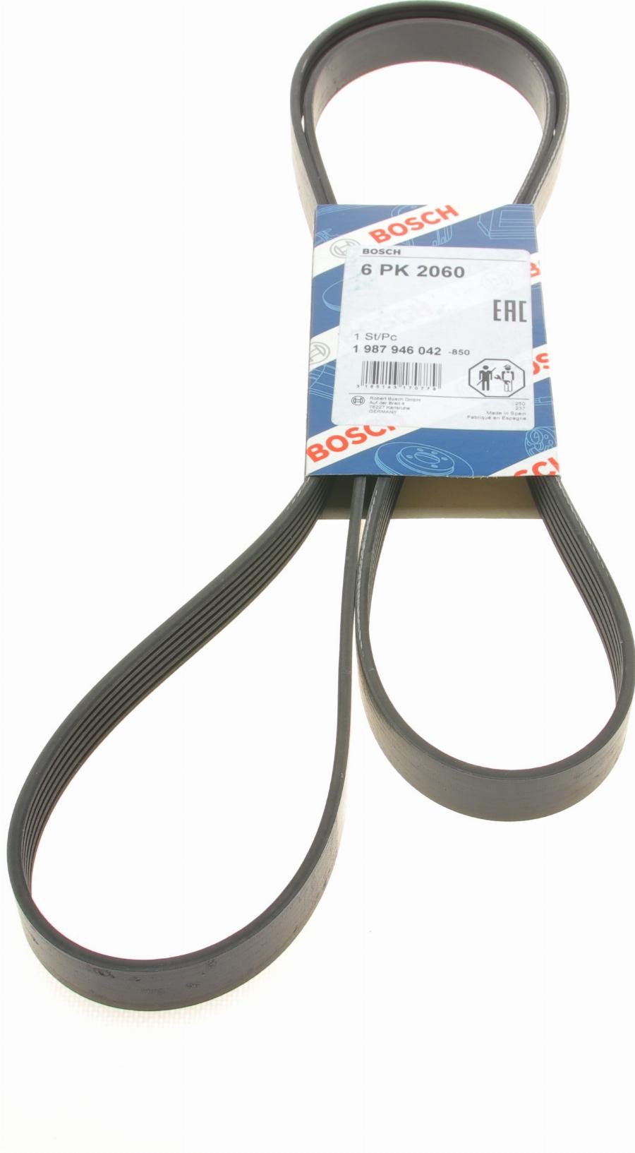 BOSCH 1 987 946 042 - V-Ribbed Belt www.autospares.lv