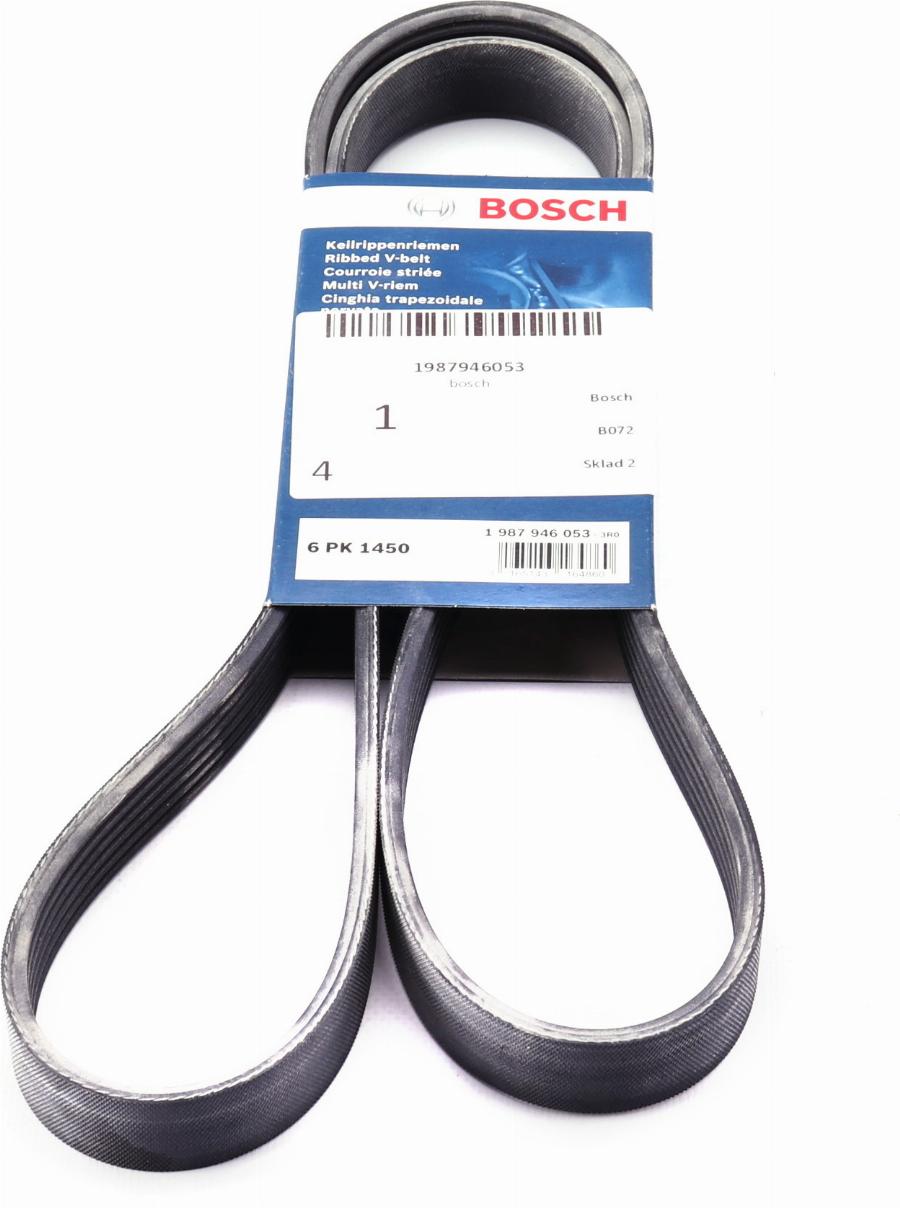 BOSCH 1 987 946 053 - V-Ribbed Belt www.autospares.lv