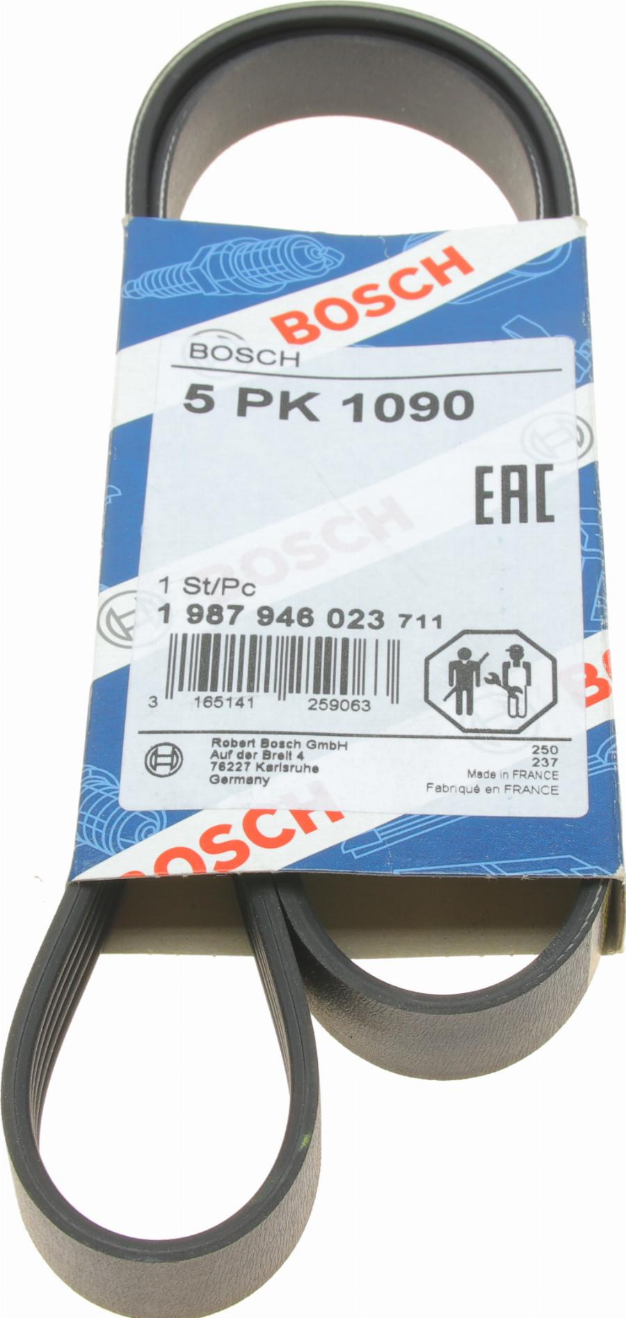 BOSCH 1 987 946 023 - V-Ribbed Belt www.autospares.lv