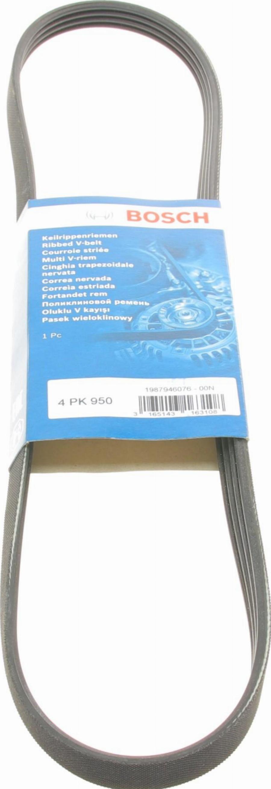 BOSCH 1 987 946 076 - Поликлиновой ремень www.autospares.lv