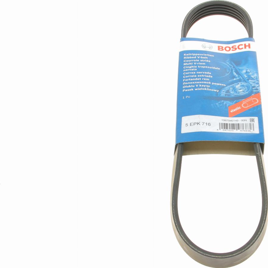 BOSCH 1 987 946 149 - Поликлиновой ремень www.autospares.lv