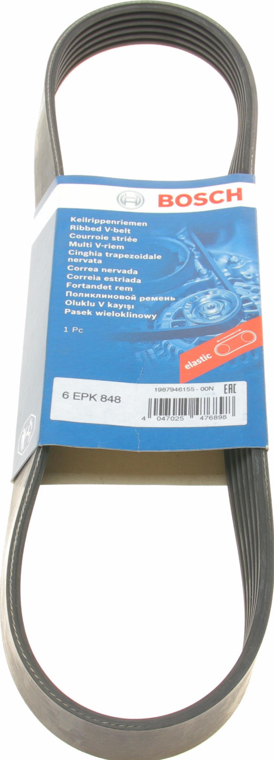 BOSCH 1 987 946 155 - Поликлиновой ремень www.autospares.lv