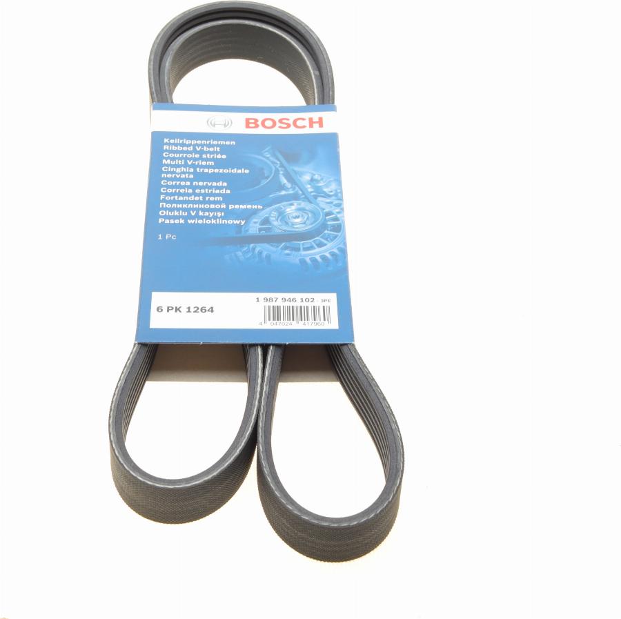 BOSCH 1 987 946 102 - V-Ribbed Belt www.autospares.lv