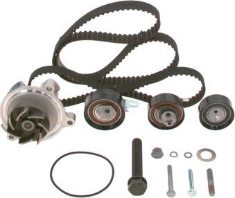 BOSCH 1 987 946 399 - Водяной насос + комплект зубчатого ремня ГРМ www.autospares.lv