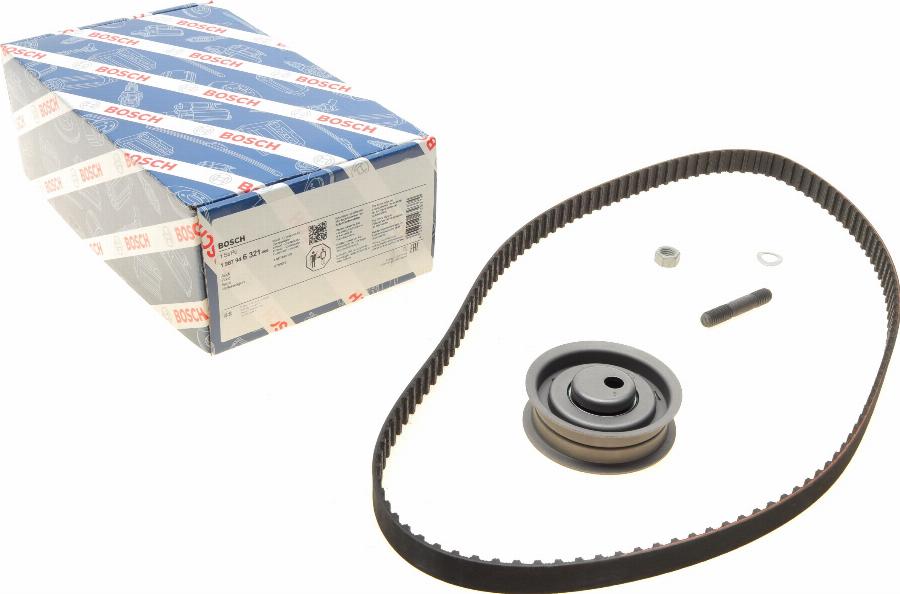 BOSCH 1 987 946 321 - Комплект зубчатого ремня ГРМ www.autospares.lv