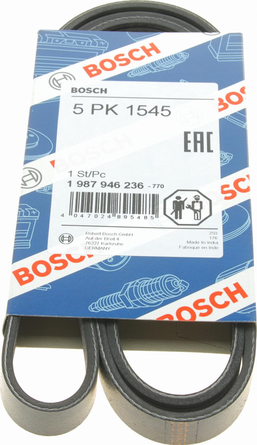 BOSCH 1 987 946 236 - V-Ribbed Belt www.autospares.lv