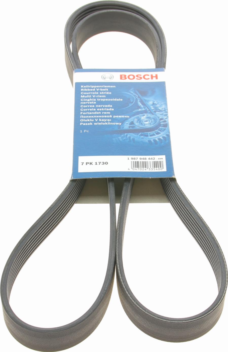 BOSCH 1 987 948 442 - V-Ribbed Belt www.autospares.lv