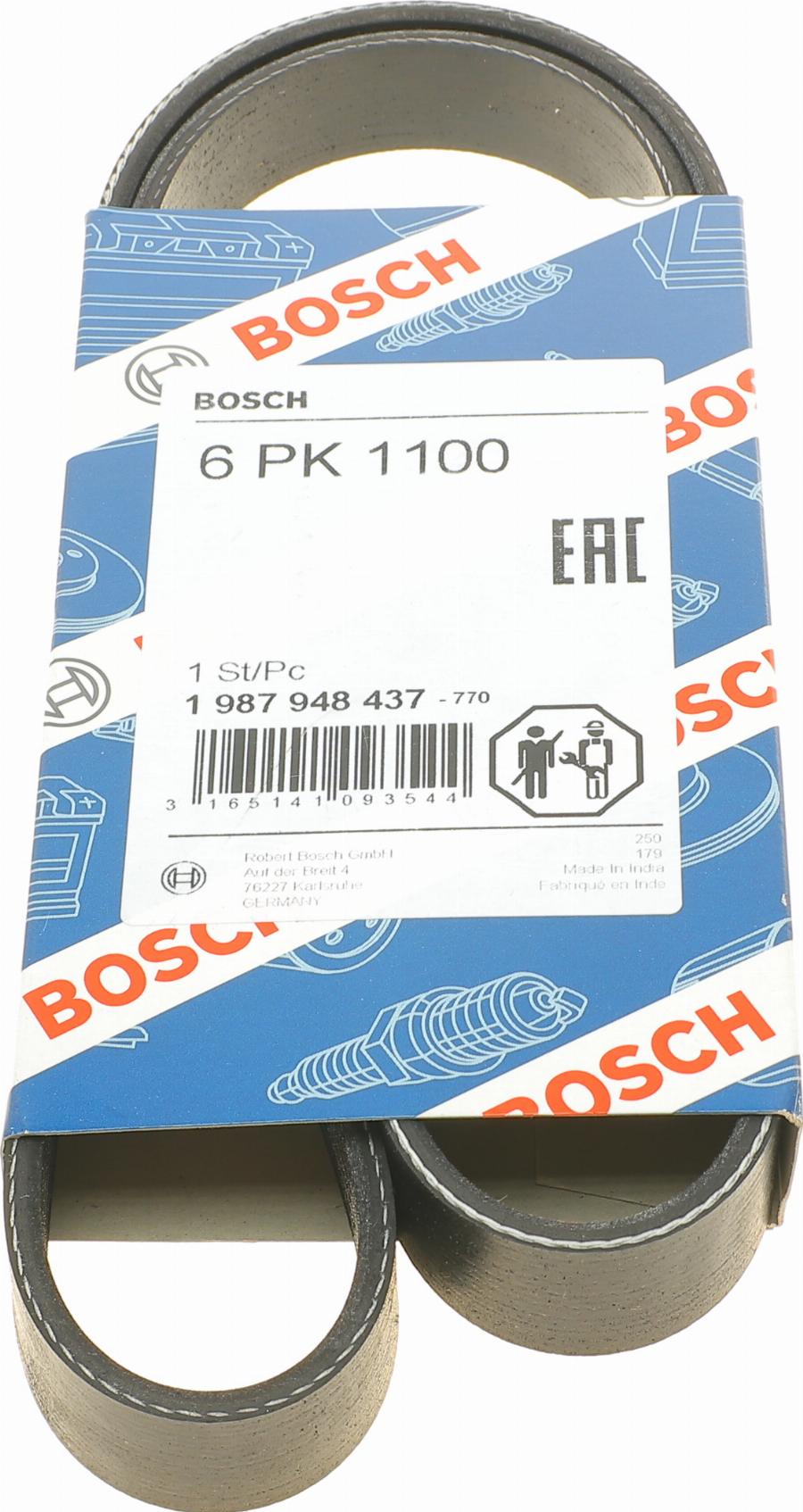 BOSCH 1 987 948 437 - Ķīļrievu siksna www.autospares.lv