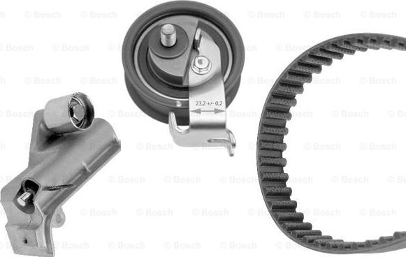 BOSCH 1 987 948 590 - Комплект зубчатого ремня ГРМ www.autospares.lv