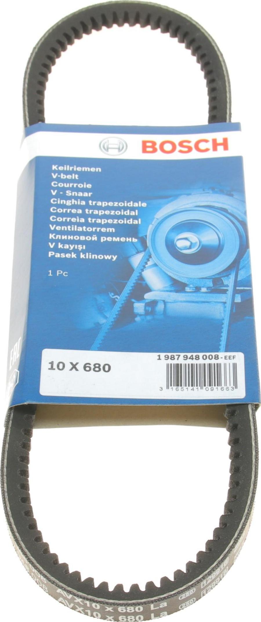 BOSCH 1 987 948 008 - Ķīļsiksna www.autospares.lv