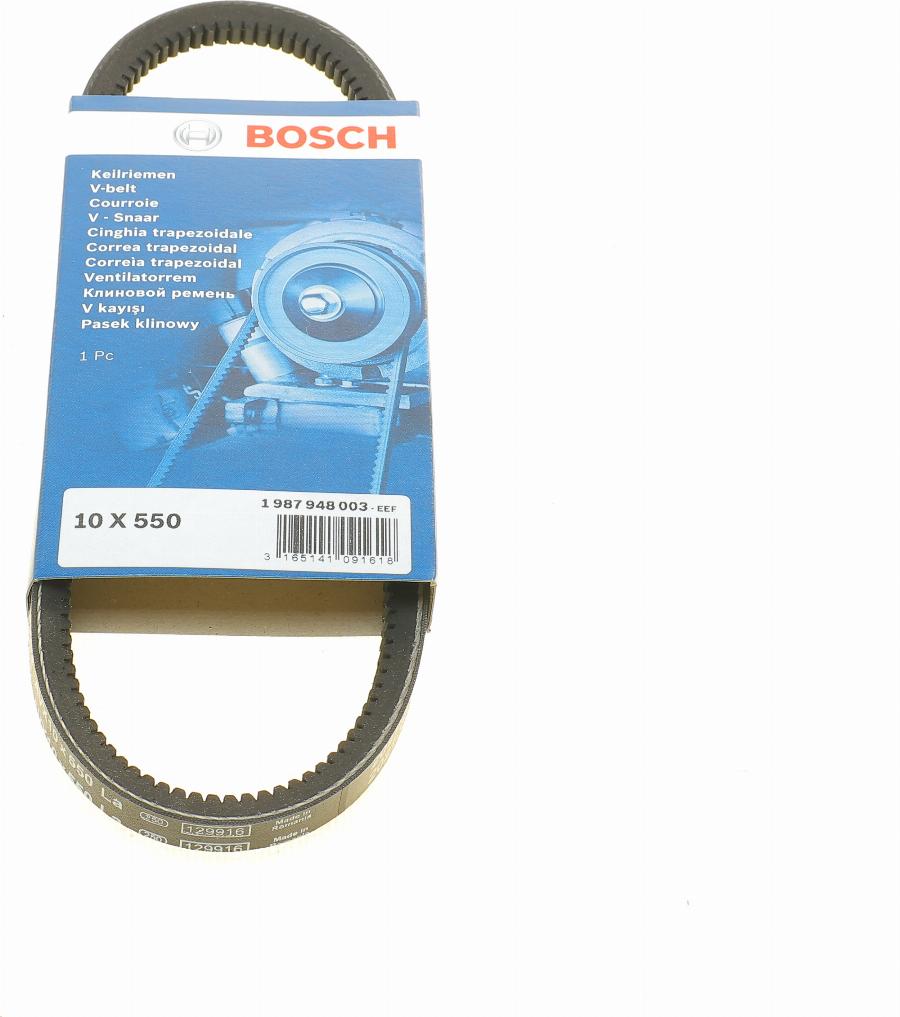 BOSCH 1 987 948 003 - Ķīļsiksna www.autospares.lv