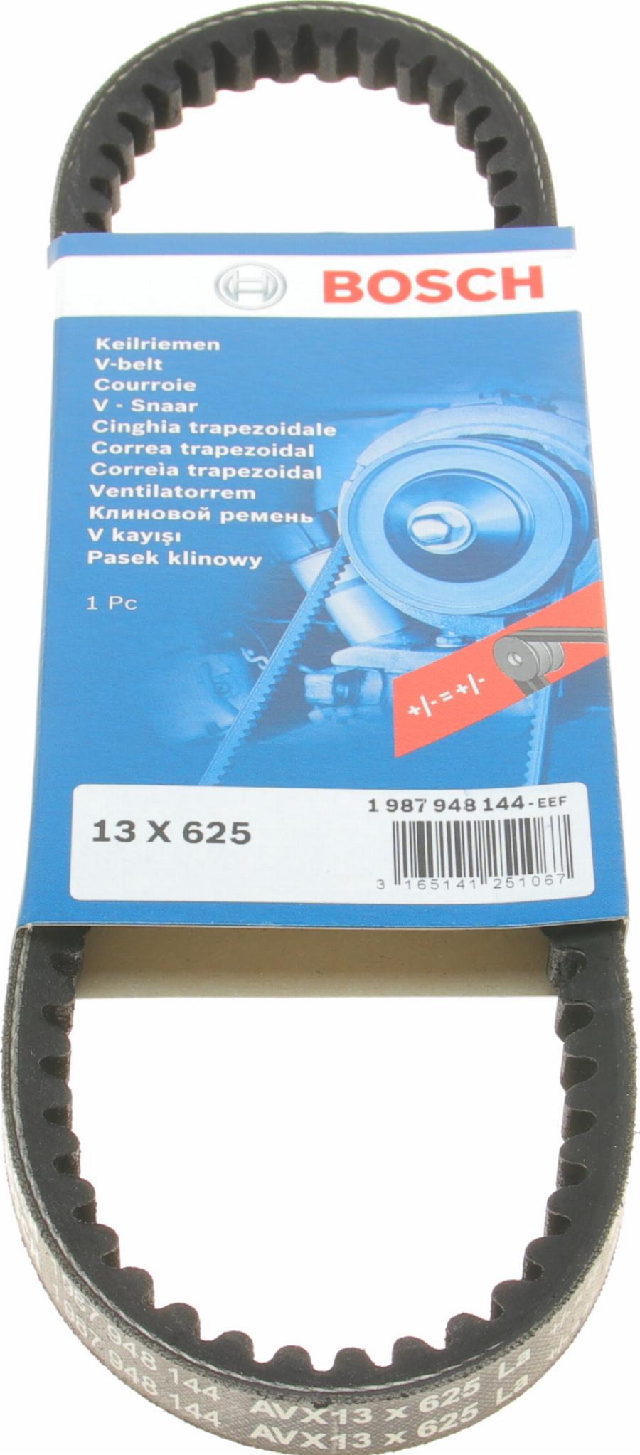 BOSCH 1 987 948 144 - Ķīļsiksna www.autospares.lv