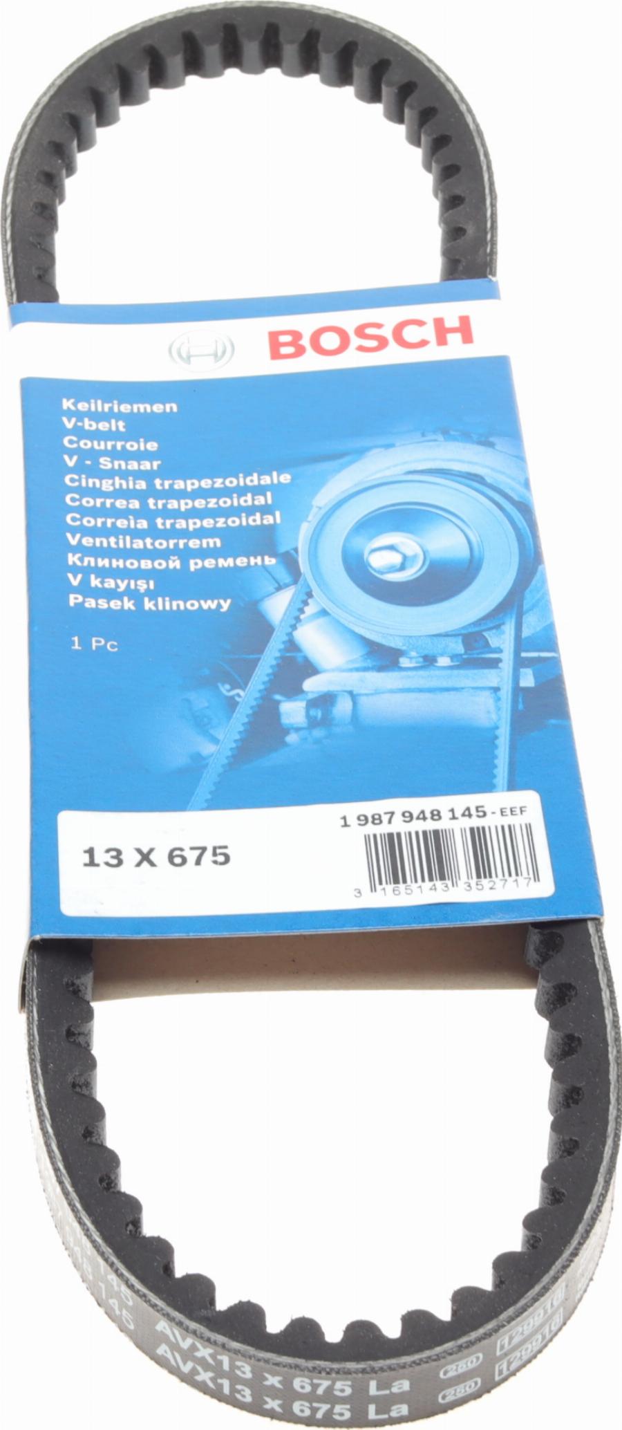 BOSCH 1 987 948 145 - V-Belt www.autospares.lv