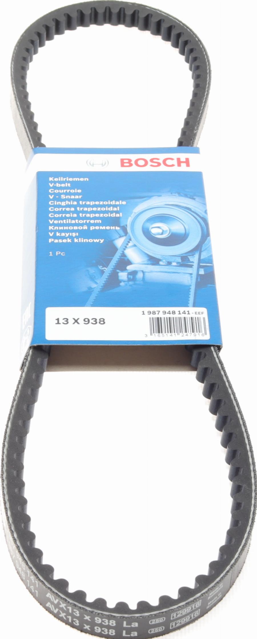 BOSCH 1 987 948 141 - V-Belt www.autospares.lv