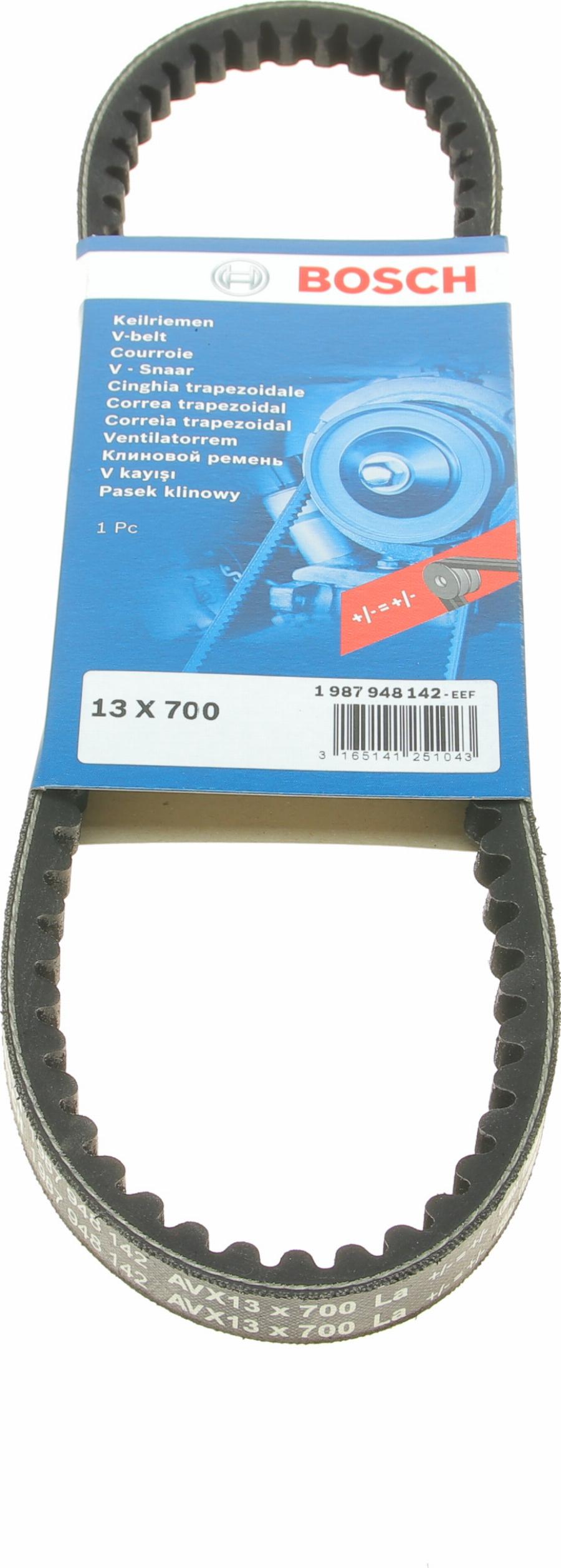 BOSCH 1 987 948 142 - V-Belt www.autospares.lv