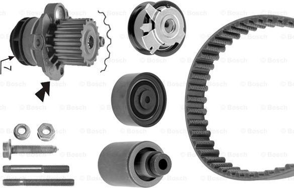 BOSCH 1 987 948 866 - Water Pump & Timing Belt Set www.autospares.lv