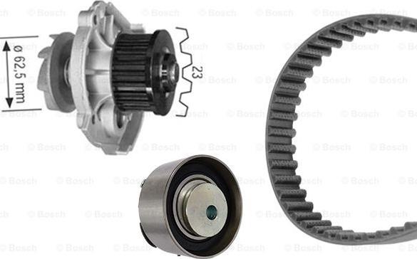 BOSCH 1 987 948 889 - Water Pump & Timing Belt Set www.autospares.lv