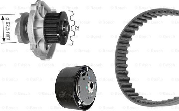 BOSCH 1 987 948 884 - Water Pump & Timing Belt Set www.autospares.lv