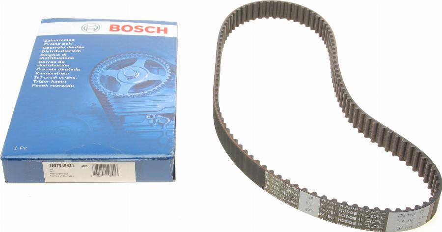 BOSCH 1 987 948 831 - Зубчатый ремень ГРМ www.autospares.lv