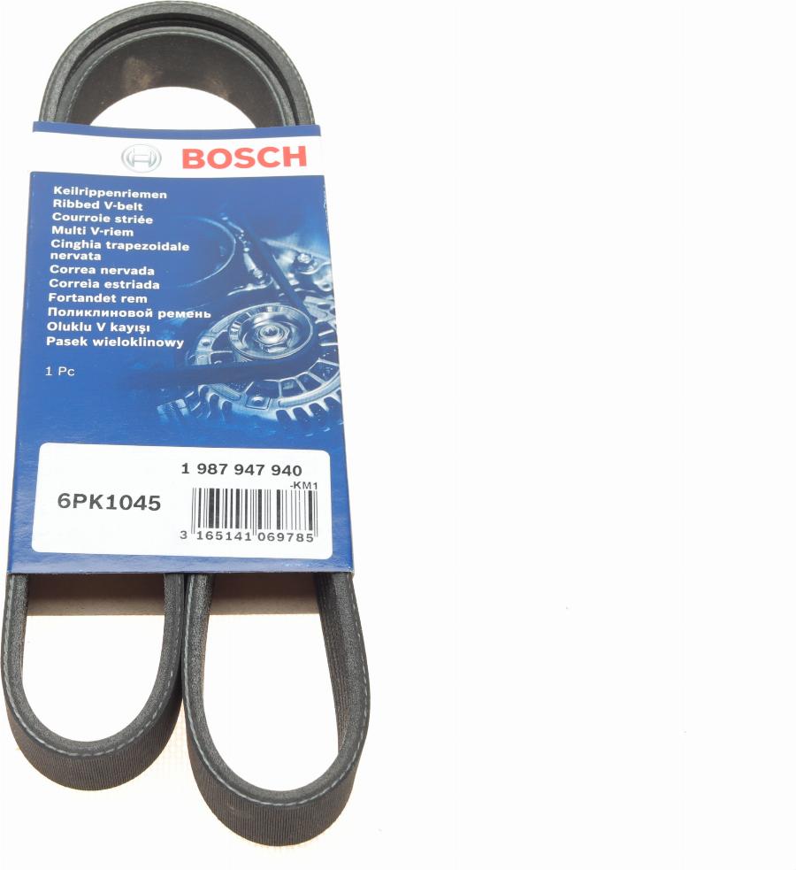 BOSCH 1 987 947 940 - Поликлиновой ремень www.autospares.lv