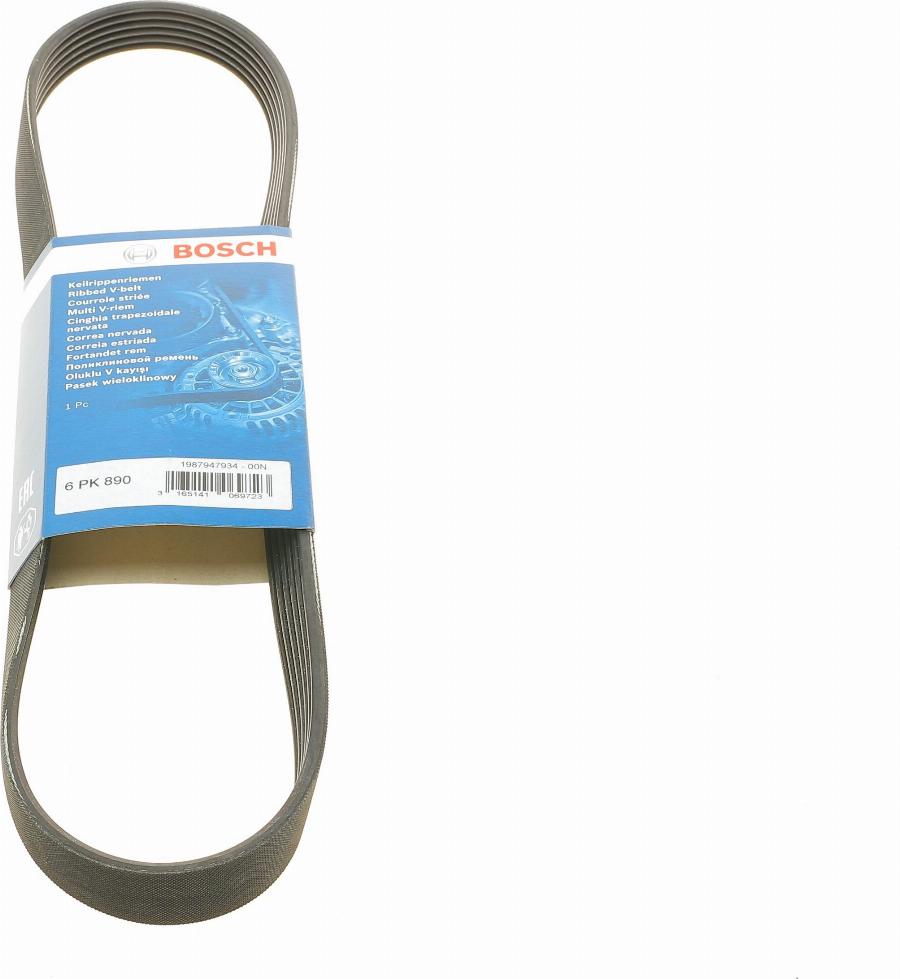 BOSCH 1 987 947 934 - V-Ribbed Belt www.autospares.lv